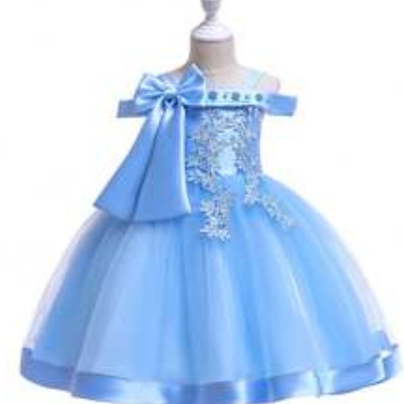 Baige Kinder Brautkleider Bilder Baby Blumenkleid Kinder Kleid Design L5081