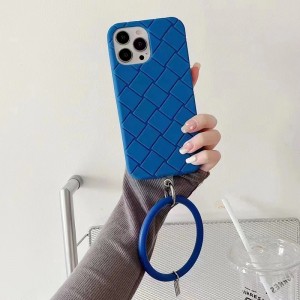 Geeignet für Apple iPhone 14max Case, dreidimensionales kariertes Armband Vollpaket Fall Proof Case, TPU-Hülle