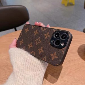 Dasneue Produkt eignet sich für Apple iPhone14pro Luxury Mobile Hülle und Big Brand Imitation Leder Herbst Proof Protective Mobile Leder Hülle