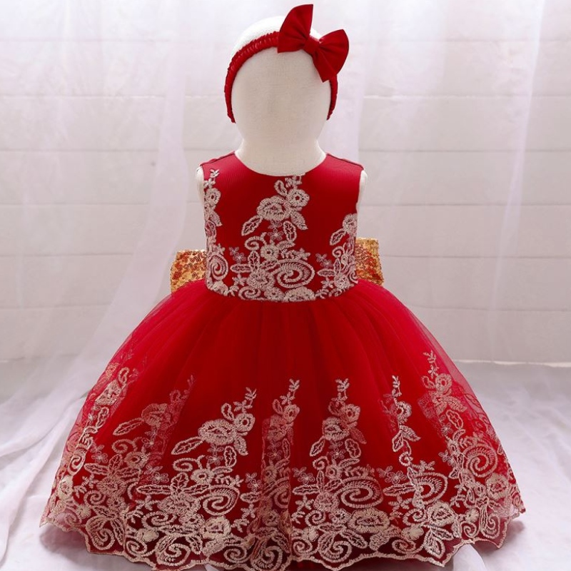 Kinder Satin hübsches Partykleid Baby Mädchen Prinzessin Kleid Kleid Kleid Girl Geburtstag Party Kleider