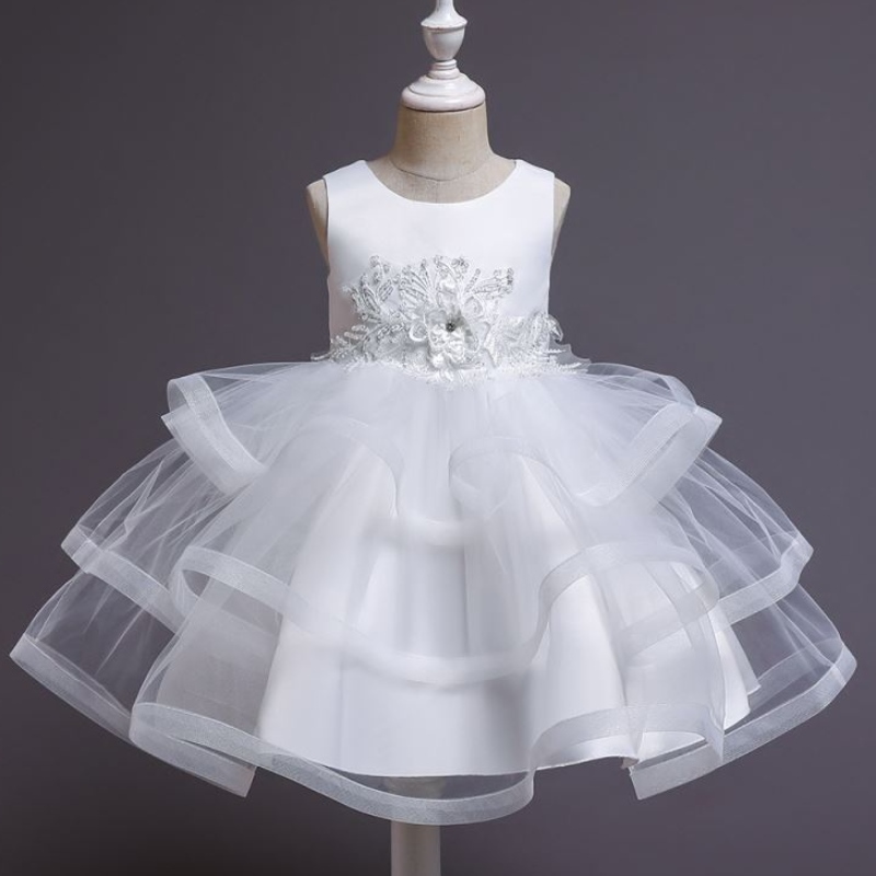 Baige Little Kid Baby Kid Flower Girl Sommergeburtstagsfeier Kleid Kostüm Prinzessin Kleid 3-10 Jahre L5225