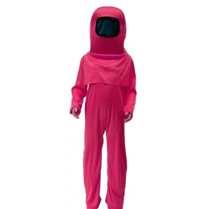 Heißes Spiel unter uns Cosplay -Kostüm Halloween Party Space Astronaut Undercover Betrügerkleidung für Kinder Dress Up Rucksack