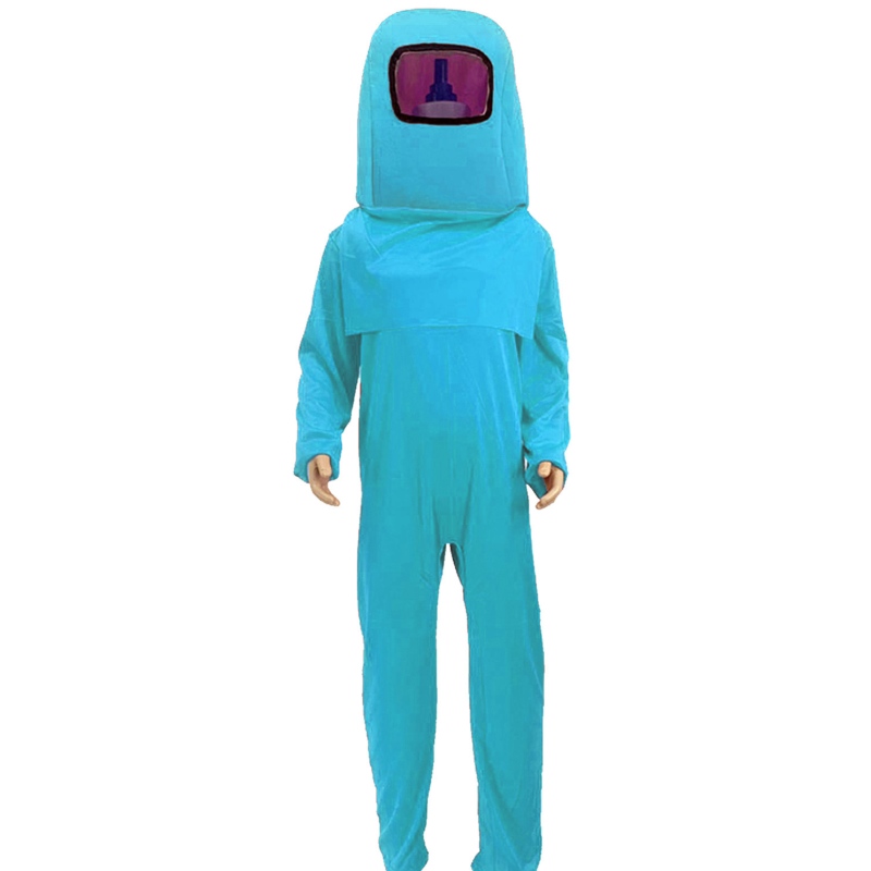 Heißes Spiel unter uns Cosplay -Kostüm Halloween Party Space Astronaut Undercover Betrügerkleidung für Kinder Dress Up Rucksack