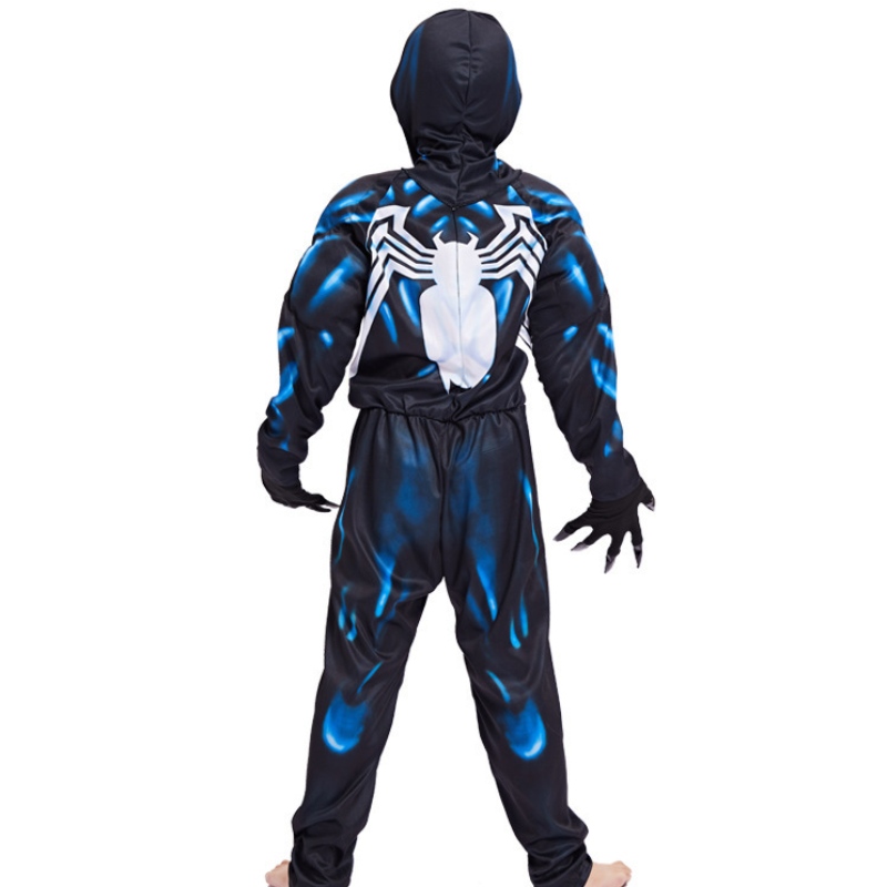 Venom Muskelkostüm Cosplay Superhelden Film Kostüm Kinder Jungen Halloween Kostüm für Kinder