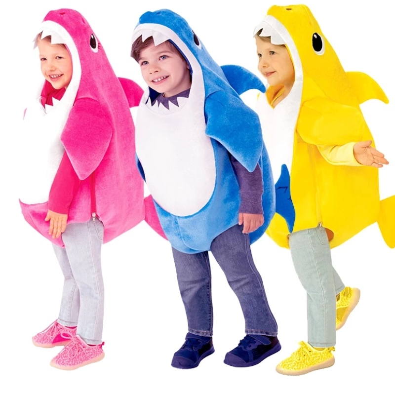 Kleinkind Family Shark Kostüm Cosplay Halloween Kostüm für Kinder Tiere Kostüm für Kinder Karnevalsparty Dress Up Sui