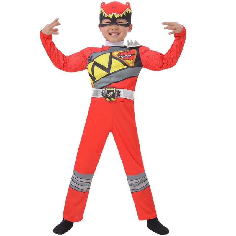 Red Power Rangers Kostüm für Kleinkinder Offizielle lizenzierte Red Ranger