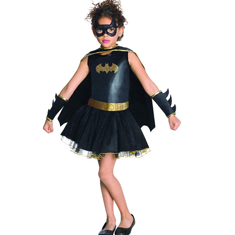 Halloween Classic Cloak TV&Filmrolle Spiel Dress Bat Girl Cosplay Kostüm