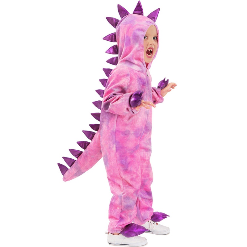 Dinosaurier -Kleidung von Kindern Cosplay Jumpsuit süßer Tyrannosaurus Rex Jura -Kostüme