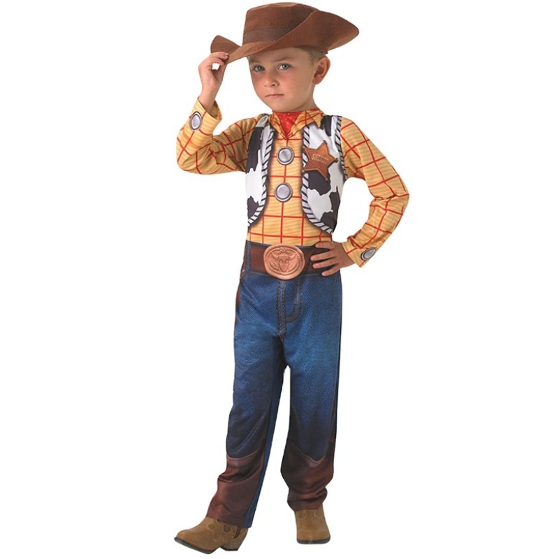 Hot Sale Mode in Stock Halloween Kids Western Cowboy Kostüm für 3-10 Jahre Junge