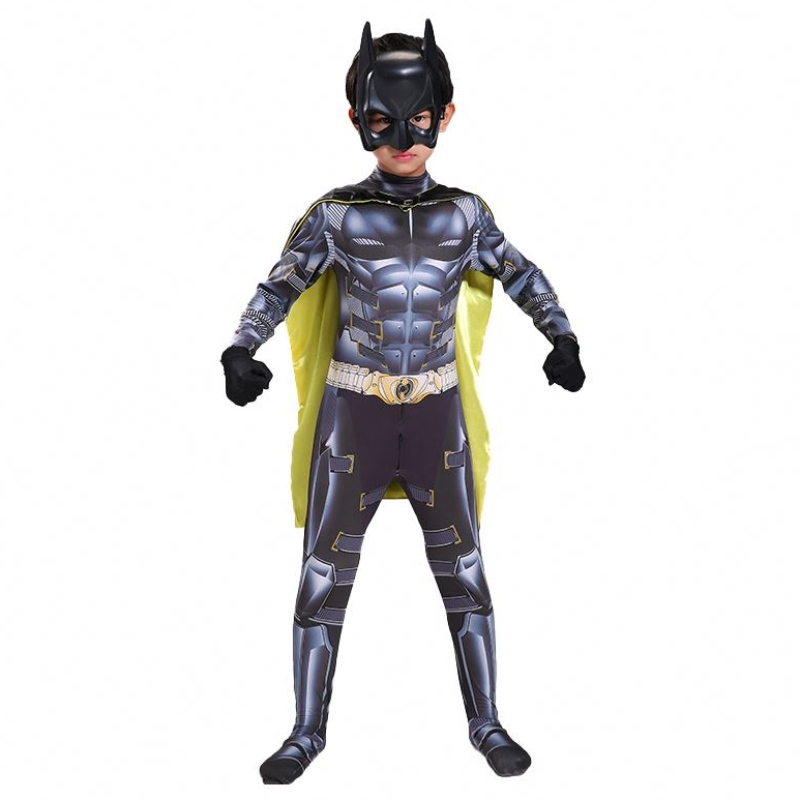 Klassischer Stil TV&Film Kinder männliche Action Figur Superhelden Avenger Halloween Party Mann Jumpsuit Anime Comic Bat Cosplay Kostüme