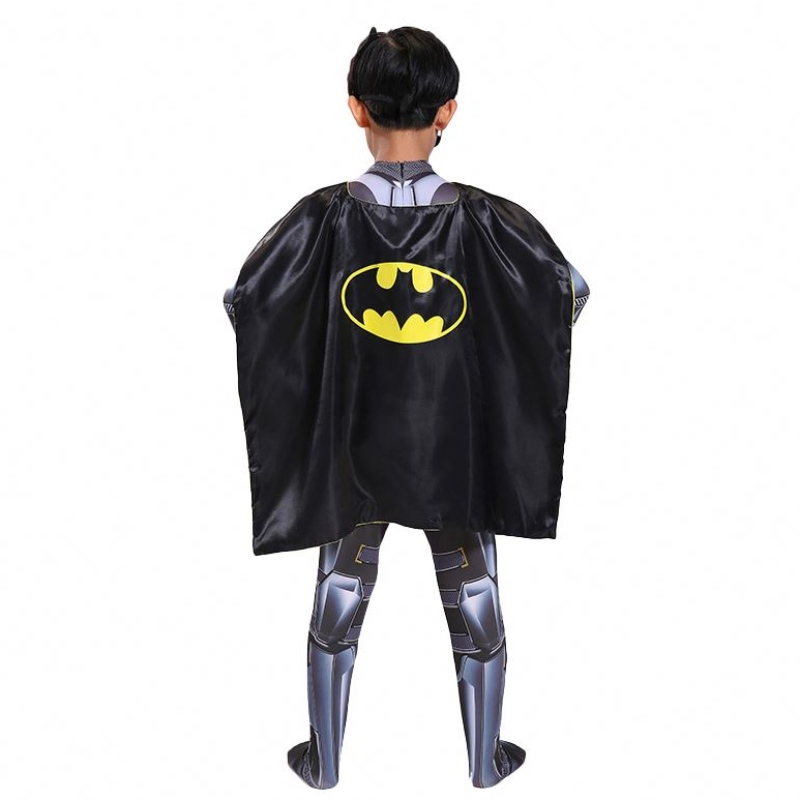 Klassischer Stil TV&Film Kinder männliche Action Figur Superhelden Avenger Halloween Party Mann Jumpsuit Anime Comic Bat Cosplay Kostüme