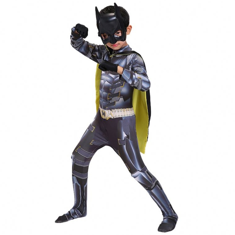 Klassischer Stil TV&Film Kinder männliche Action Figur Superhelden Avenger Halloween Party Mann Jumpsuit Anime Comic Bat Cosplay Kostüme