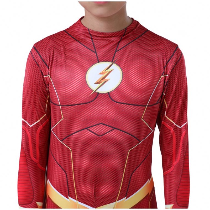 Coole Erwachsene Kinder Jungen Comic Fantasia Superhelden Halloween Carnival Party Outfit Cosplay die Kostüme von Flash Man Children \\