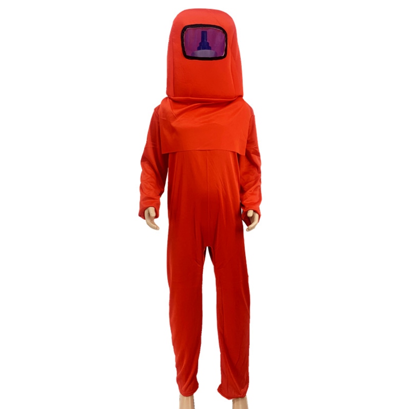 Kinder Anime Game Space Kill Jumpsuit Cosplay Kostüm süße Kinder Halloween Bühnenshow Rollenspiel Spiel Maske Bodysuit