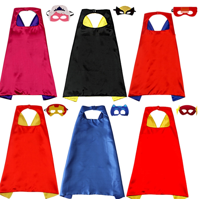 Toys Boys Superhelden Capes Boy Geschenke Jungen Cartoon Dress up Kostüme für Kinder 3-10 Jahre alt