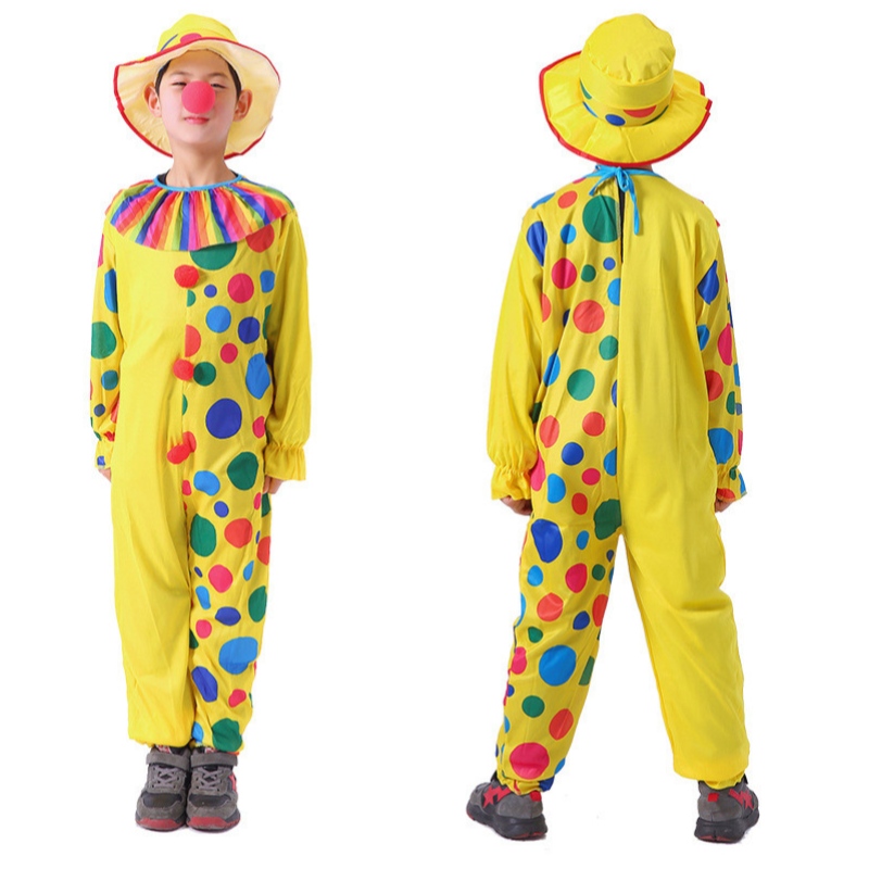 Halloween Kinder Kostüm Clown Kostüm Kindergarten Cosplay Kostüm