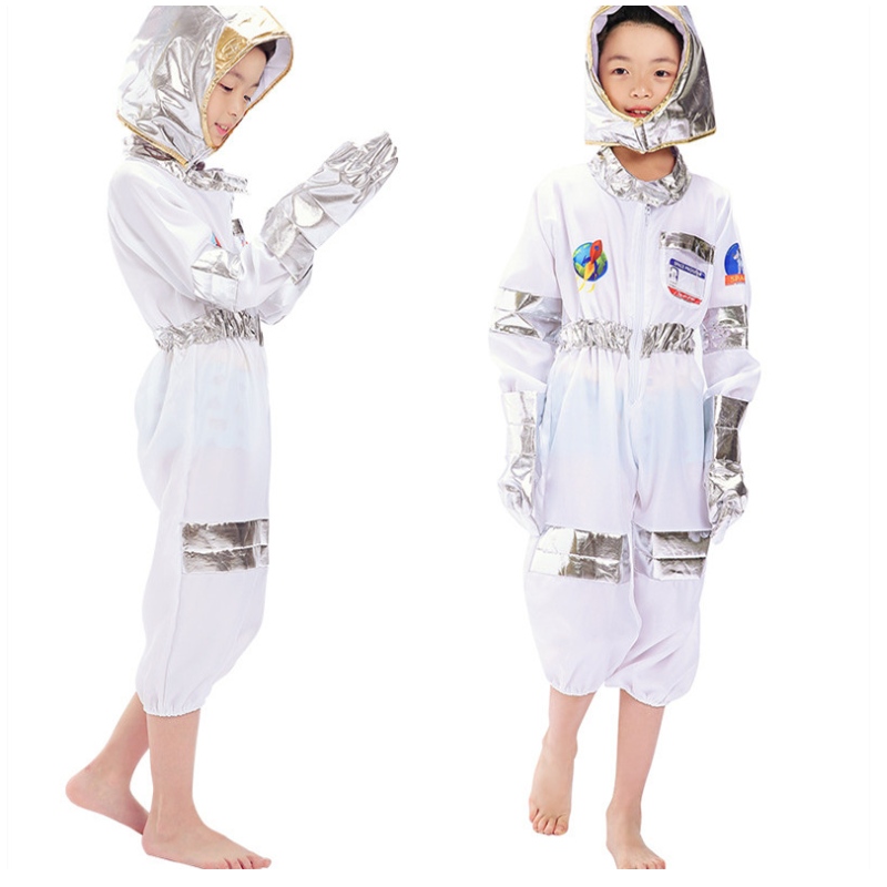 Astronaut -Raumkostüm -Raum von Kindern, das Rollenspiel für Kids Cosplay zu tun hat