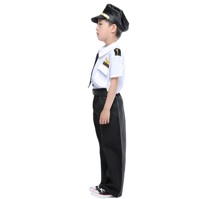 Dress Up Deluxe Children Pilot Kostüm Set Young Captain Rollenspielanzug