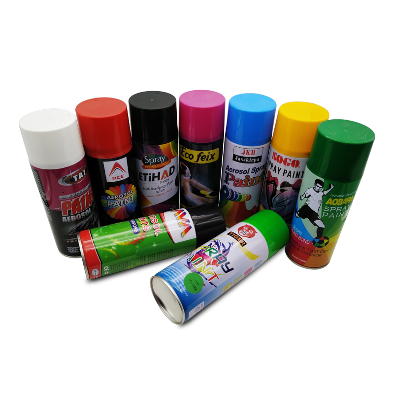 OEM 200ml 300 ml 400 ml 450 ml billige Sprühfarbe Graffiti -Sprühfarbe Chromsprühfarbe