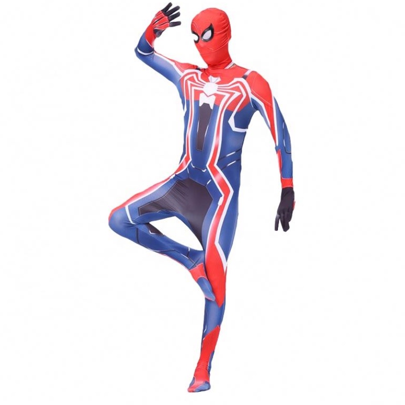 Fancy Fullbody Superheldenanzug Halloween TV&movie Sets Anime Erwachsene Performance Wear Spider Man Kostüme