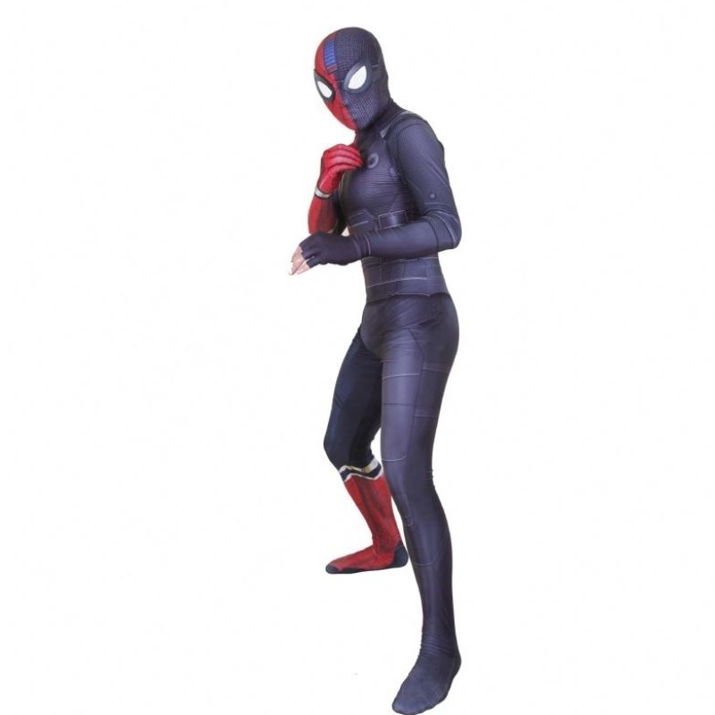 Spandex Stealth Seamed Superhelden Amazing Spider Man Jumpsuit Halloween Cosplay Sets Spider Man Kostüm für Männer&kids