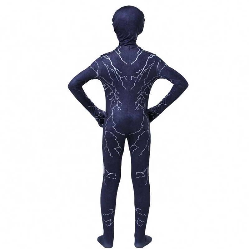 Custom Carnival Cosplay Fancy Superhelden Jumpsuit Giftkostüme mit Muskeln für Jungen