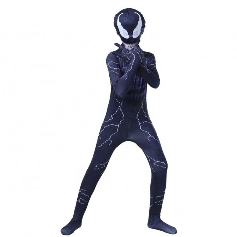 Custom Carnival Cosplay Fancy Superhelden Jumpsuit Giftkostüme mit Muskeln für Jungen