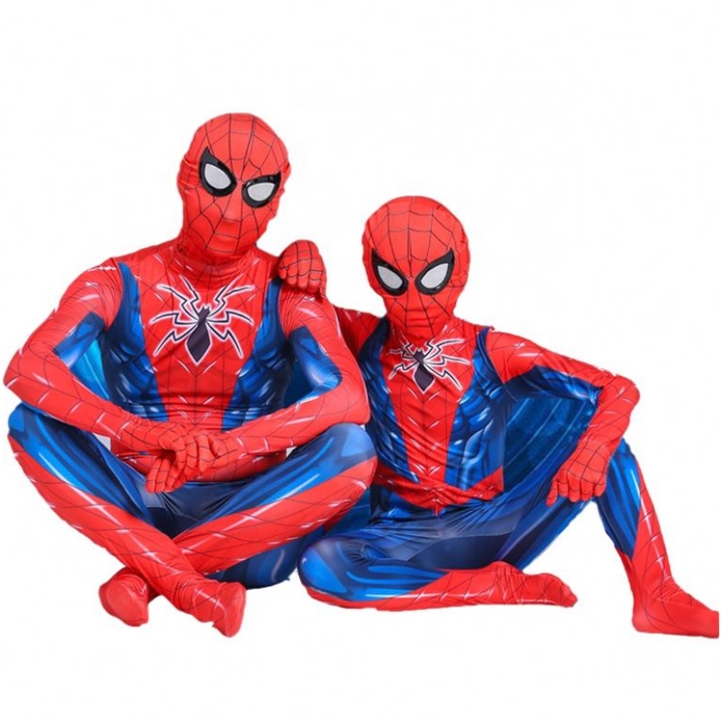 3D -Druck Polyester Strumpfhose für Kinder Halloween Party Cosplay Spiderman Kostüm mit Maske