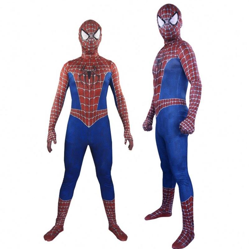 Best Sale Miles Morales Muskel Erwachsene TV&movie Superhelden Fitness -Jumpsuits Roleplay erstaunliche Spiderman Headgear Kostüm Cosplay