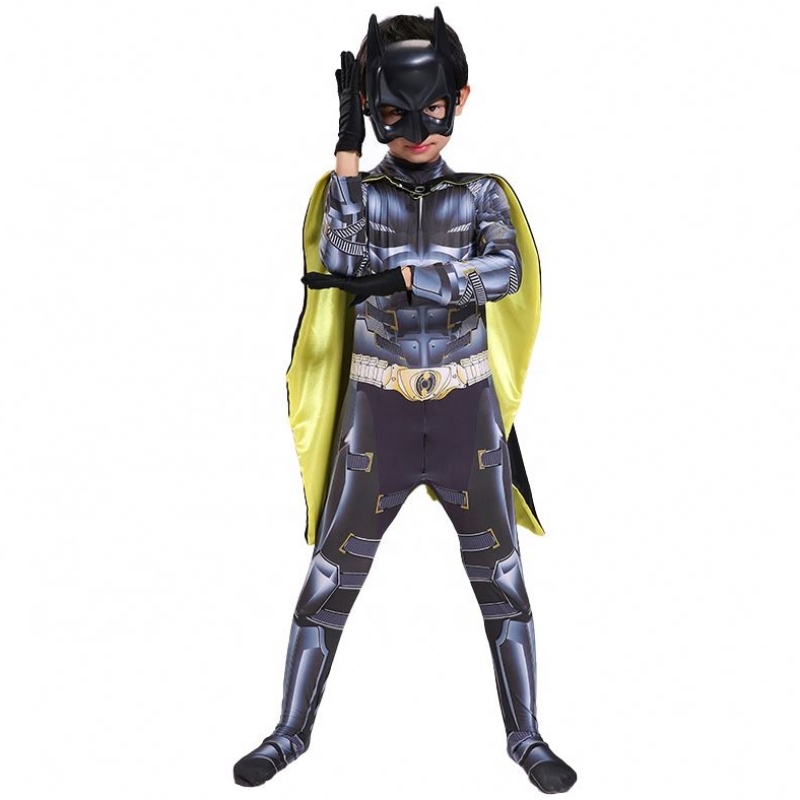 TV&movie Superhelden Actionfigur Halloween Party Jumpsuit Bat Performance Mann Wear für Kinder männlich