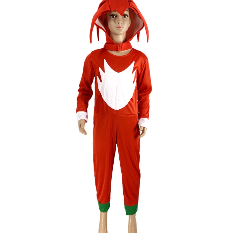 Boy Girl Sonic Hedgehog Kostüm Sonic Kostüm Kinder Halloween Party Game Cosplay Kinder Blau Sonic Jumpsuit