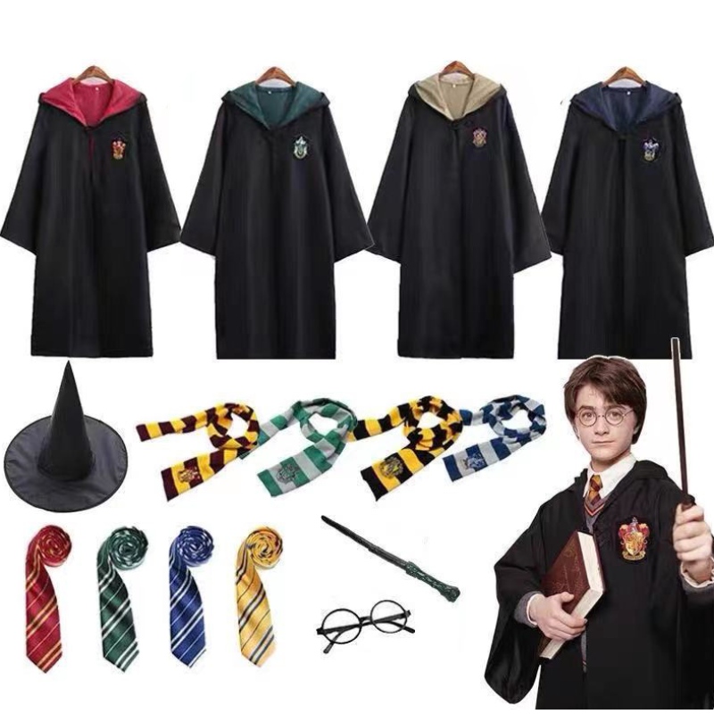 Magic Robe Cape Cosplay -Kleidung Accessoires Kinder Zauberer Cosplay TV&movie Cosplay Harrypotterr Kostüm