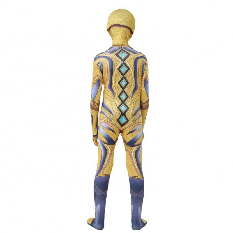 Heißeste Halloween -Film Jumpsuit Anime Superheld Zentai Power Ranger Kostüm für Jungen