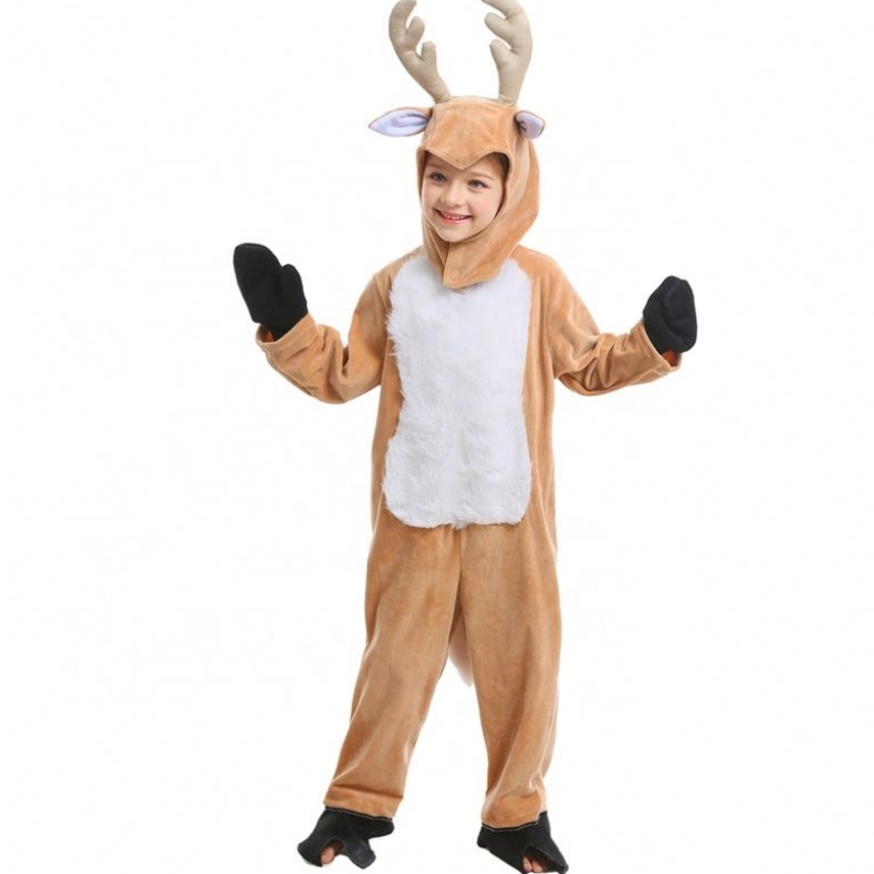 Hot Children 's Tag Halloween Cosplay Weihnachten Tier Elch Rentier Kinder Kostüme Maskottchen Kostüm