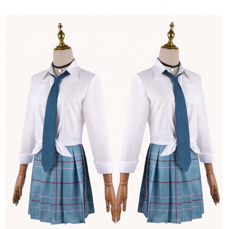 Anime mein Kleidungsstück Darling Marin Kitagawa Cosplay Kostümschule School Uniform Rock Outfits Halloween Carnival Anzug