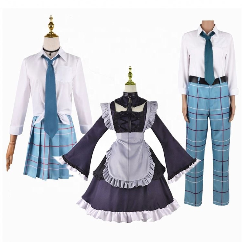 Anime mein Kleidungsstück Darling Marin Kitagawa Cosplay Kostümschule School Uniform Rock Outfits Halloween Carnival Anzug