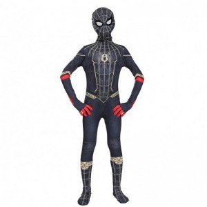 Ausgefallener Jumpsuit Erwachsener und Kinder Halloween Cosplay Bodysuit Red Black Spandex 3D Printed Clothing Spider Man Spiderman Kostüm