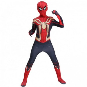Special Fancy Black&gold Spiderman Halloween Anzug Kinder Kinder TV&FILM Superhelden Roleplay Factory Direct Spiderman Kostüm