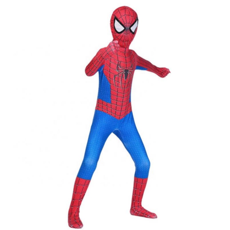 Red Spiderman Jumpsuit Cosplay Kostüm für Kinder Kleidungsstücke Spider Man Anzug