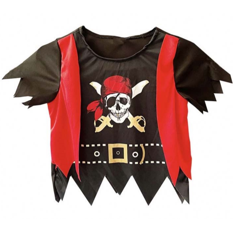 Halloween Rollenspiel Dress Up Jungen Kinder Piratenkostüm mit Eyepatch Pirat Cutlas DGHC-079