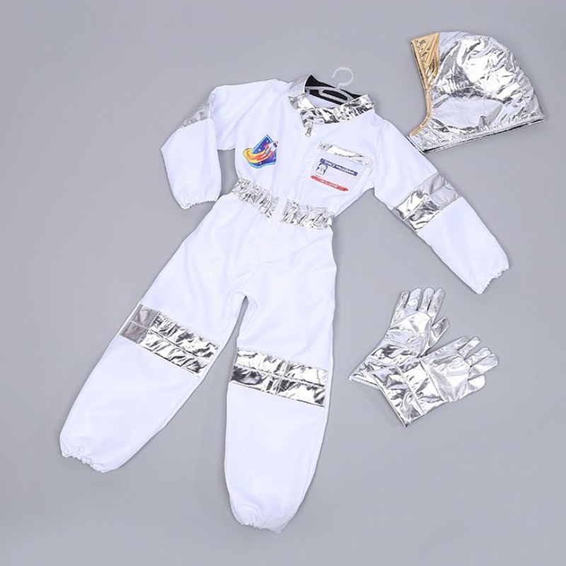 Boy Girl Halloween Kostüm Overall Cosplay Astronaut Kostüm für Kinder HCBC-025