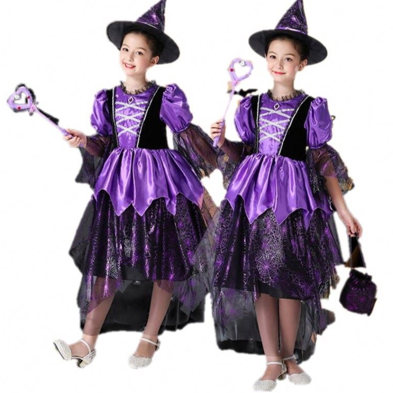 Großhandel Halloween Kinder Kostüme für Mädchen Geburtstagsfeier Cosplay Halloween Kostüme für Kinder Mädchen Halloween Kleid Girls