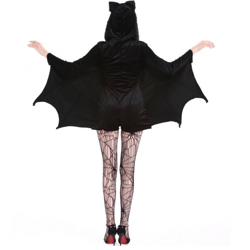 Cosplay -Kostüm -Fledermaus -Vampir -Uniformen von Frauen für Halloween -Party -Kostüm