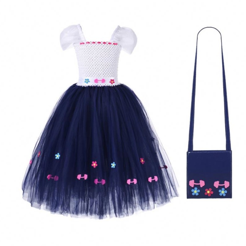 Sommer Popular Luisa Madrigal Cosplay Outfits Baby Girl Kleiderkleid Prinzessin Kostüme