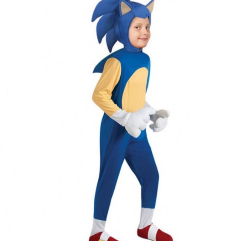 Onic Halloween Children 's Kostüm Sonic The Hedgehog Cartoon Sonic Boy Cosplay Game Performance Kostüm