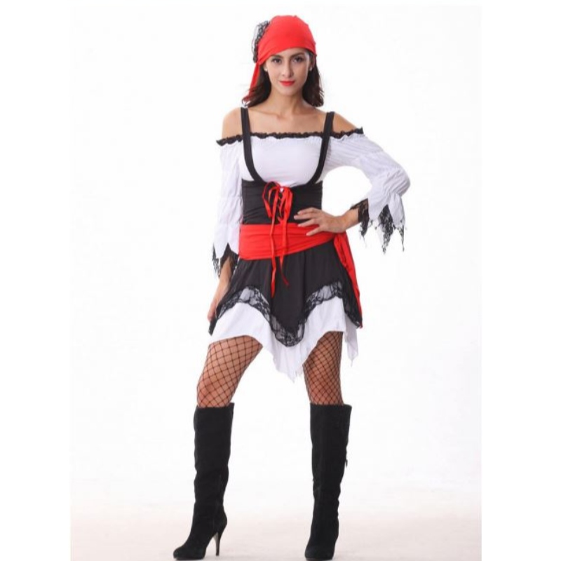 Halloween Party Kleid sexy Pirate Uniform Nacht Cosplay Kostüm