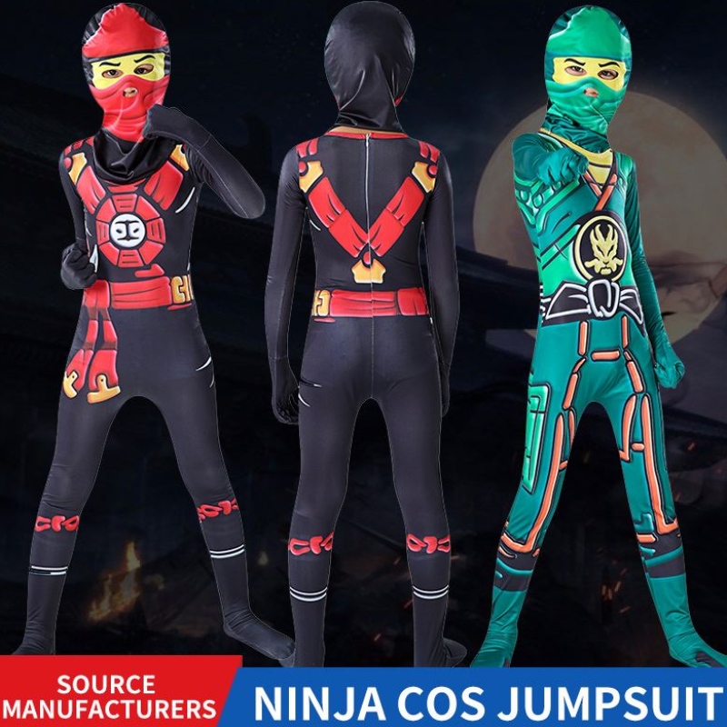 Halloween Kostüm Lieferanten Großhandel Japan Ninja Bodysuit Cosplay Kostüme