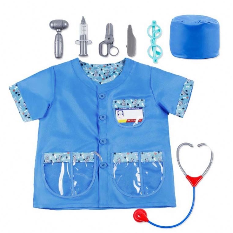 Kinder Kinder Beruf Cosplay Multi Karriere-Krankenschwester Tierarzt Kid Doctor Kostüm HCBC-003