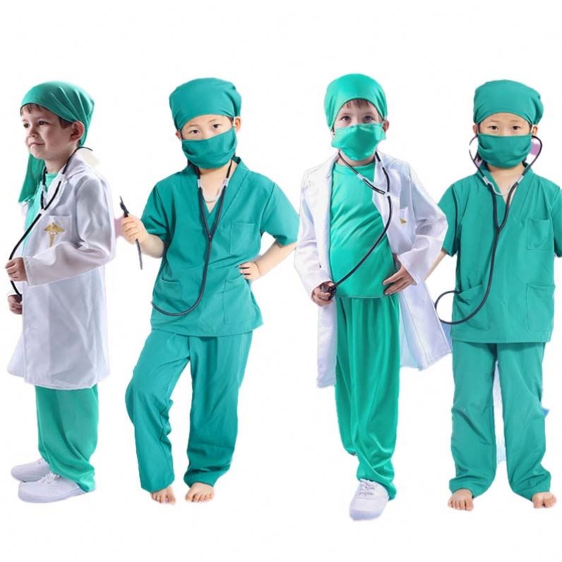 Themenparty Masquerade Show Rollenspiel professionell Arzt Krankenschwester Kinderarzt Kostüm HCBC-004