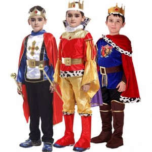 Halloween Party Kostüm up Knight Carnival Warrior Prince King Kostüm für Jungen HCBC-021